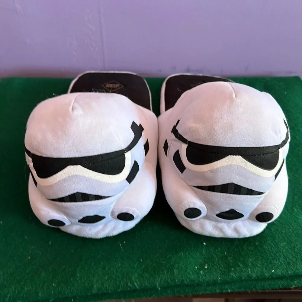 Star Wars Stormtrooper Men's Slippers Bedroom Shoes Collector Gift Size [Insert
